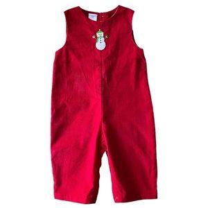 Corduroy Snowman Christmas Jon Jon Longalls